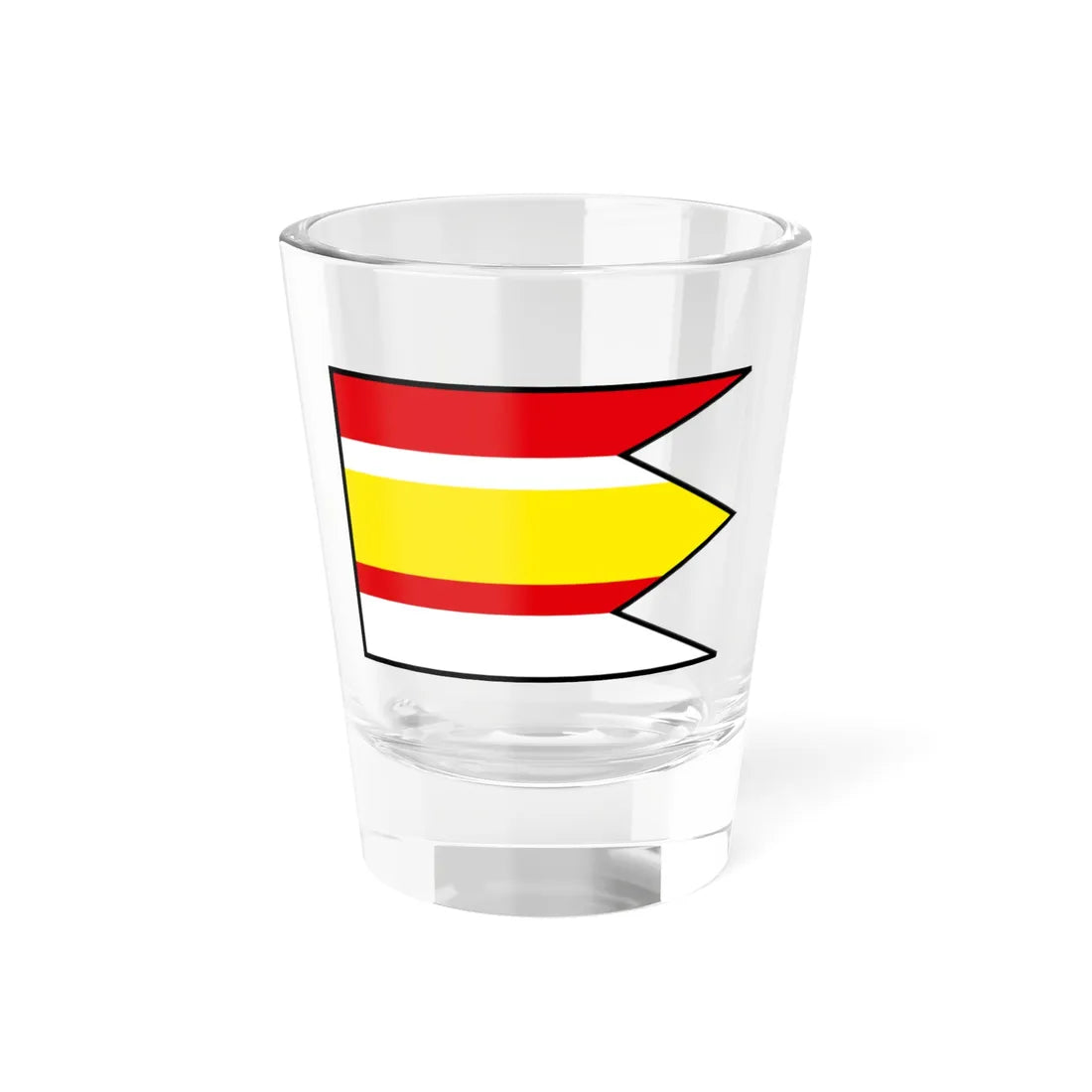 Papradno Povazska Bystrica Flag (Slovakia) Shot Glass 1.5oz 1.5oz - Go Mug Yourself