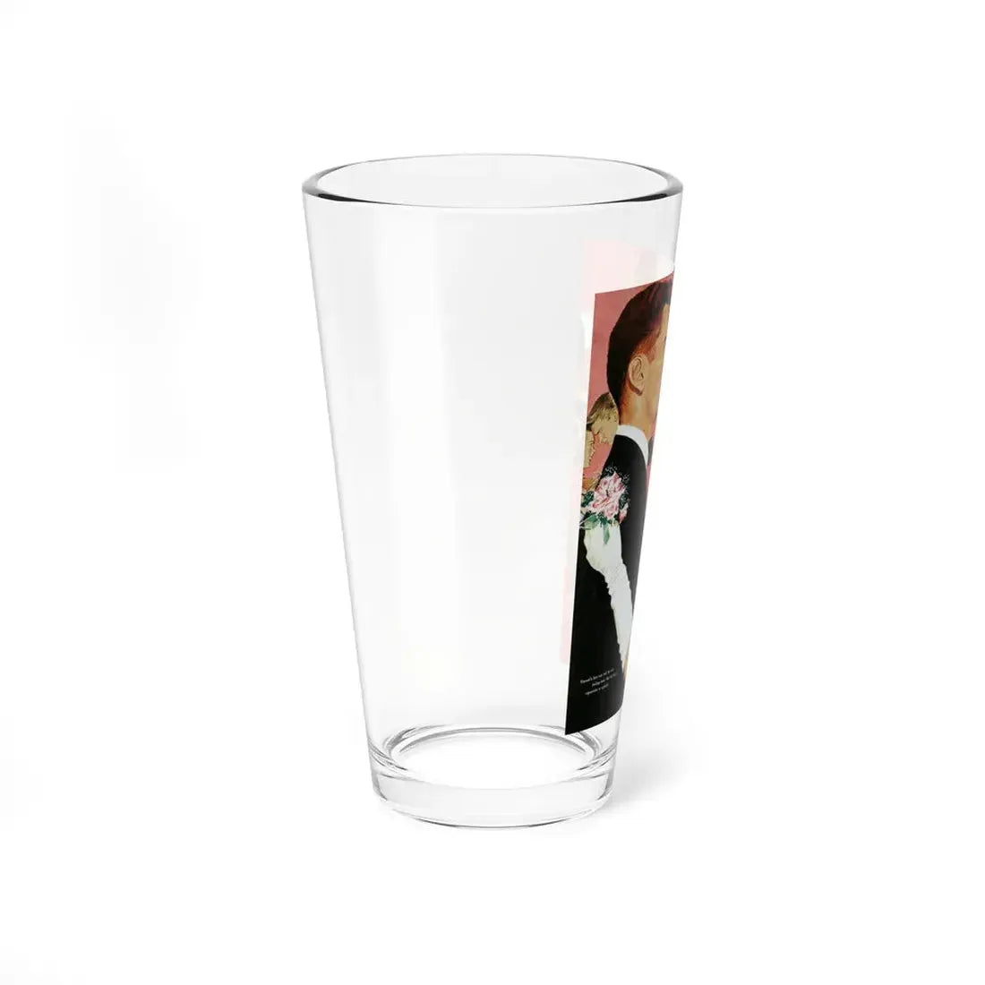 Paradise for 2, Ladies' Home Journal, June 1951 (Magazine Illustration) Pint Glass 16oz - Go Mug Yourself