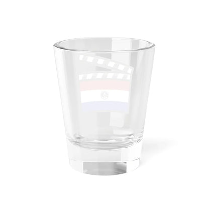 Paraguayan film clapperboard (Paraguay) Shot Glass 1.5oz - Go Mug Yourself