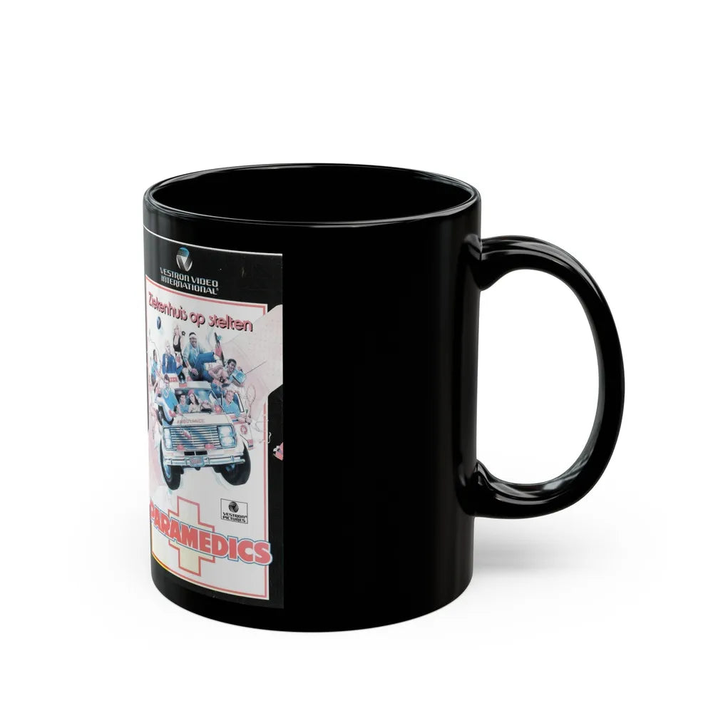 PARAMEDICS (VHS COVER) - Black Coffee Mug-Go Mug Yourself