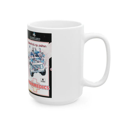 PARAMEDICS (VHS COVER) - White Coffee Mug-Go Mug Yourself