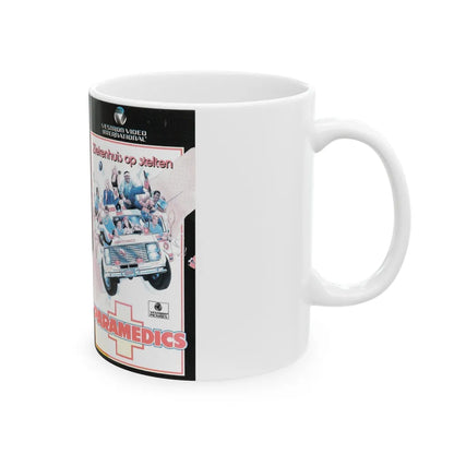 PARAMEDICS (VHS COVER) - White Coffee Mug-Go Mug Yourself