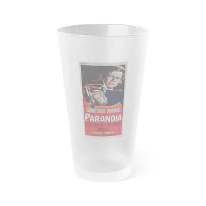 PARANOIA 1970 Movie Poster - Frosted Pint Glass 16oz-16oz-Frosted-Go Mug Yourself