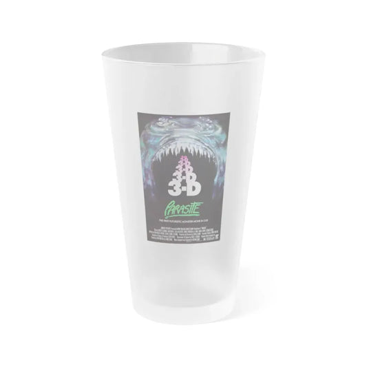 PARASITE 1982 Movie Poster - Frosted Pint Glass 16oz 16oz Frosted - Go Mug Yourself
