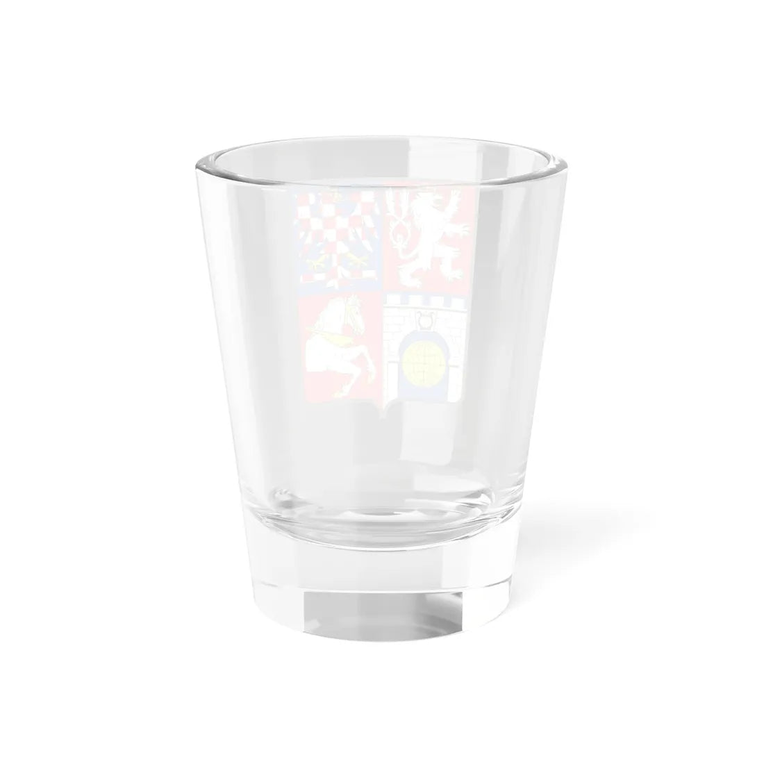 Pardubice Region CoA CZ (Czech Republic) (Coat of Arms) Shot Glass 1.5oz - Go Mug Yourself