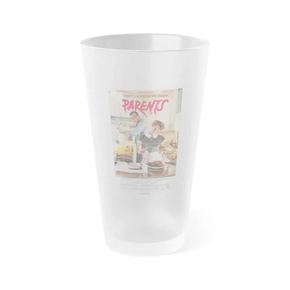 PARENTS 1989 Movie Poster - Frosted Pint Glass 16oz 16oz Frosted - Go Mug Yourself