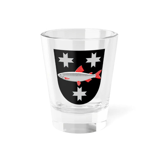 Parikkala.vaakuna.1956 (Finland) (Coat of Arms) Shot Glass 1.5oz 1.5oz - Go Mug Yourself