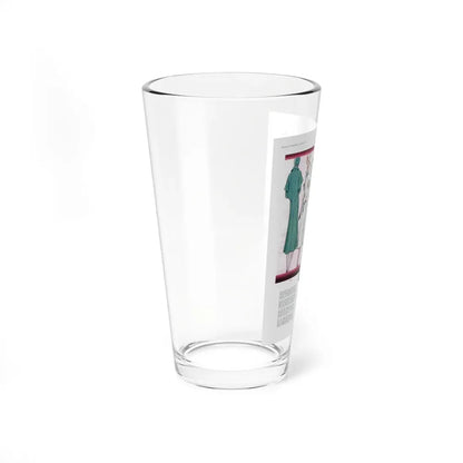 Paris is Interested in Sleeves..., McCall's magazine, March 1930 (Magazine Illustration) Pint Glass 16oz - Go Mug Yourself