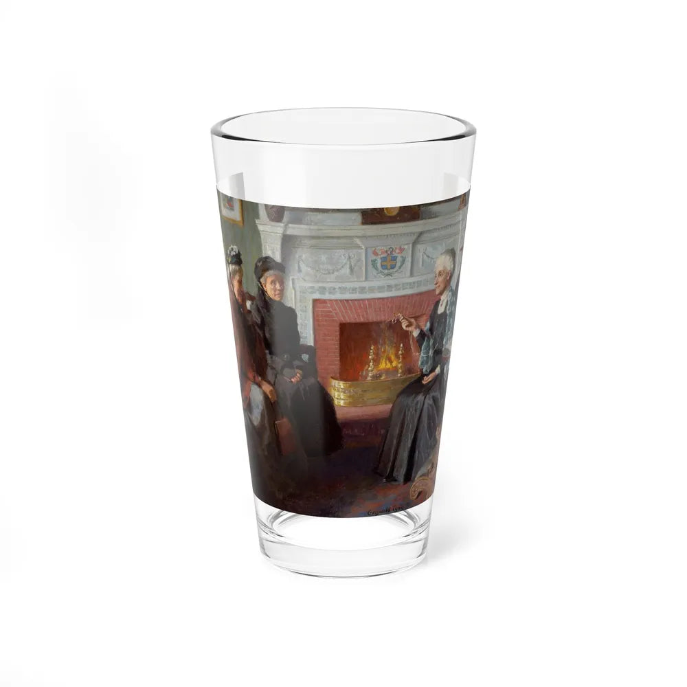 Parlor Scene, 1911 (Magazine Illustration) Pint Glass 16oz-16oz-Go Mug Yourself