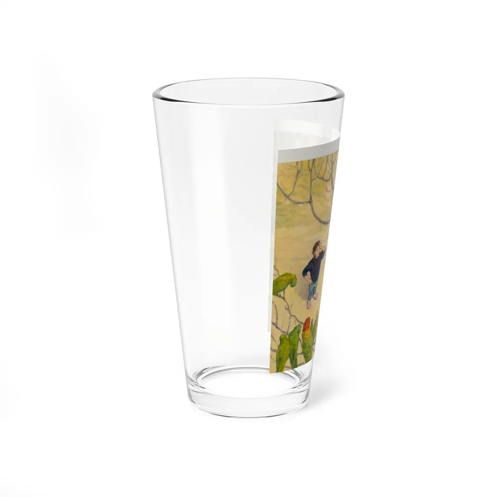 Parrot Fever, paperback cover, 1990 - Pint Glass 16oz-Go Mug Yourself