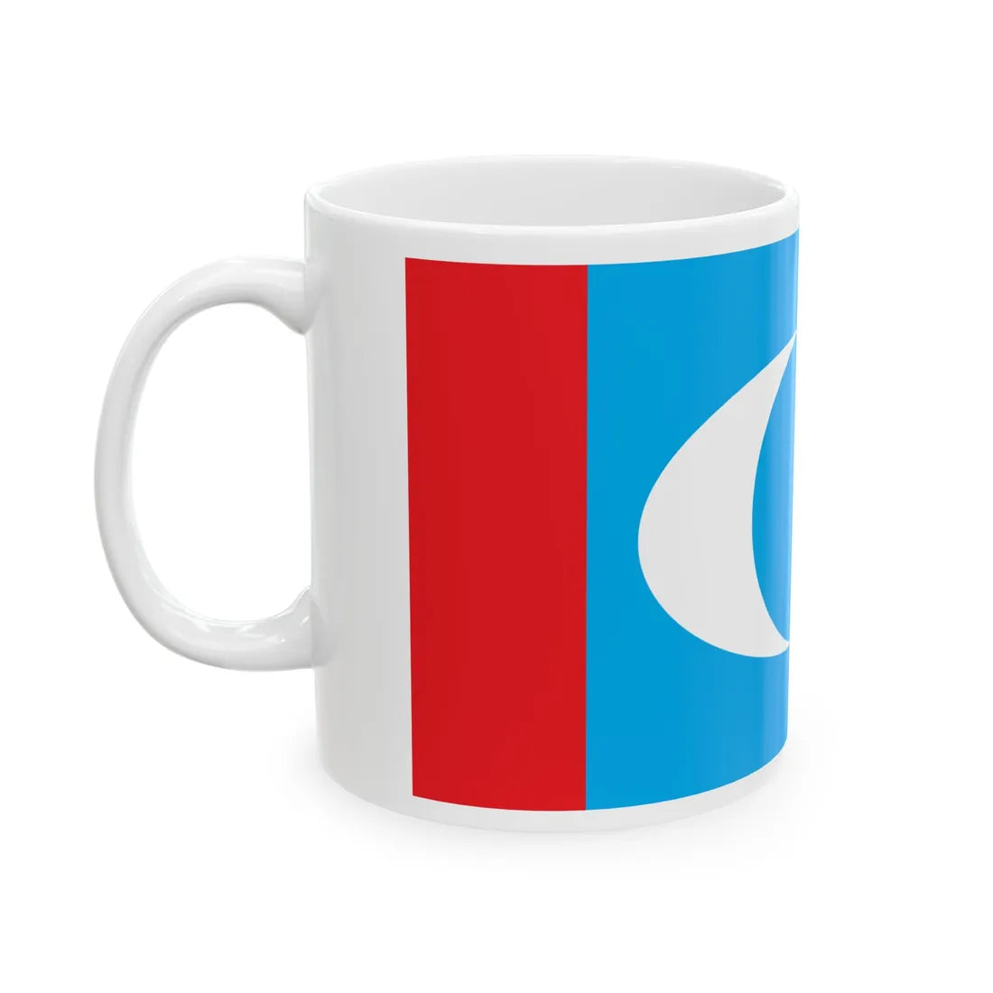 Parti Keadilan Rakyat logo (Malaysia) White Coffee Mug - Go Mug Yourself