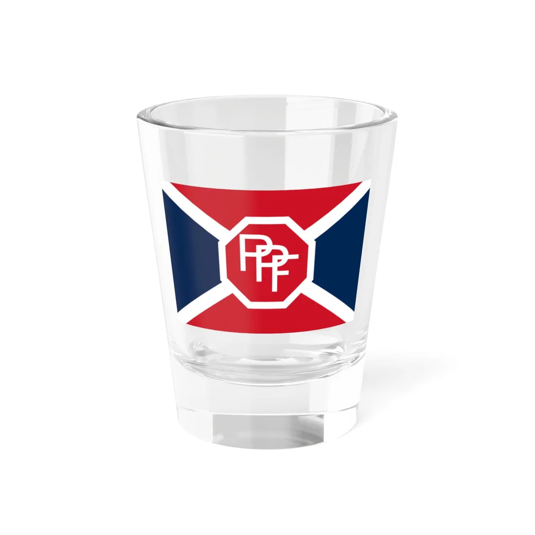 Parti Populaire Francais (Belgium) Shot Glass 1.5oz 1.5oz - Go Mug Yourself