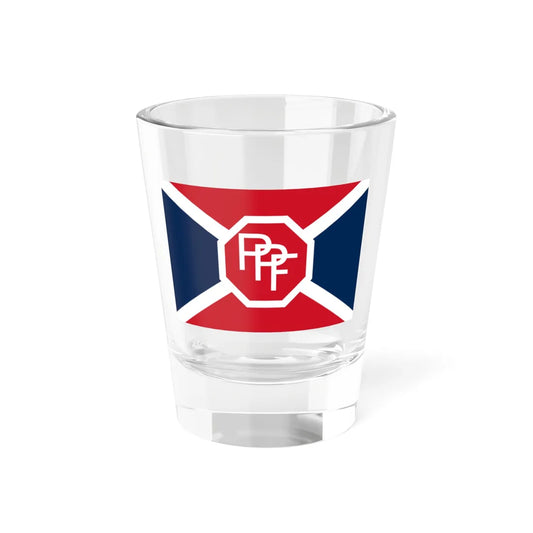 Parti Populaire Francais (Belgium) Shot Glass 1.5oz 1.5oz - Go Mug Yourself