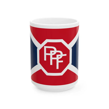 Parti Populaire Francais (Belgium) White Coffee Mug 15oz - Go Mug Yourself