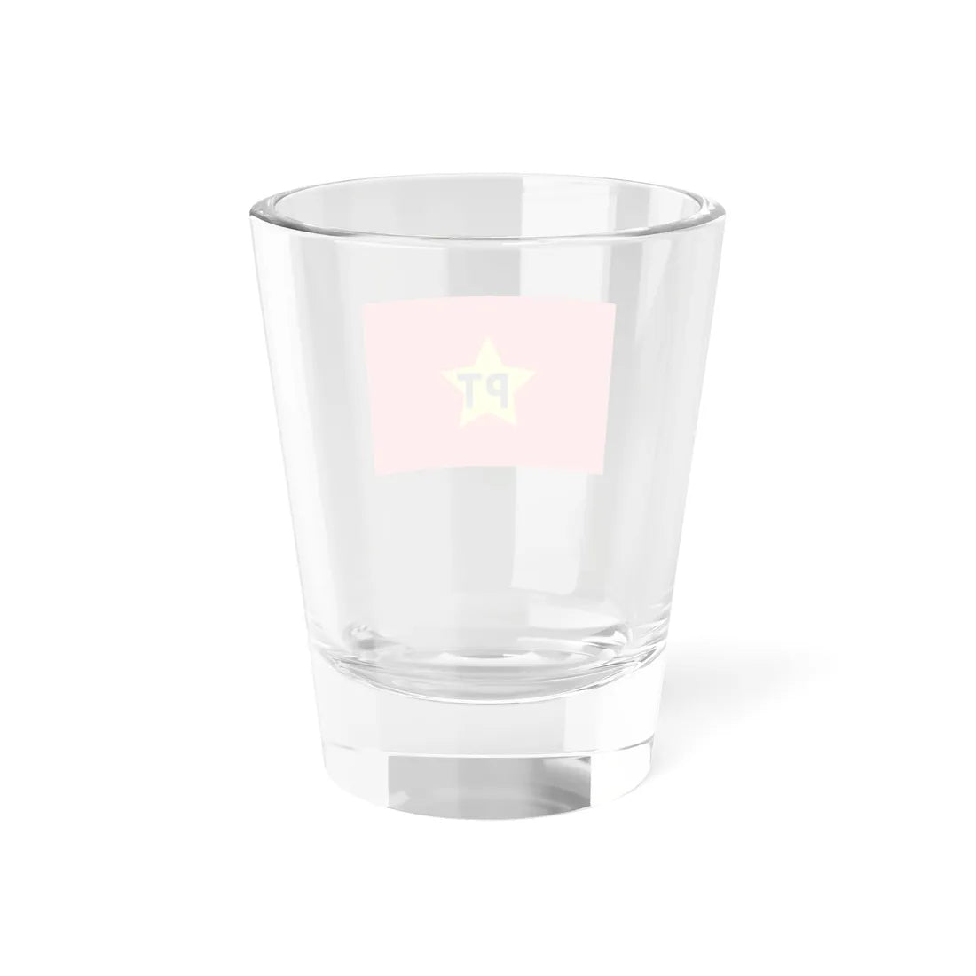 Partido dos Trabalhadores bandeira (Brazil) Shot Glass 1.5oz - Go Mug Yourself