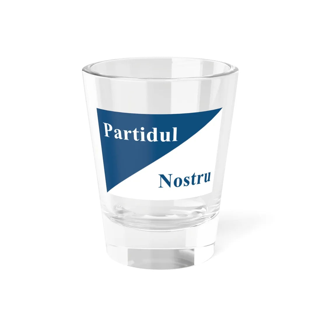 Partidul Nostru logo (Moldova) Shot Glass 1.5oz 1.5oz - Go Mug Yourself
