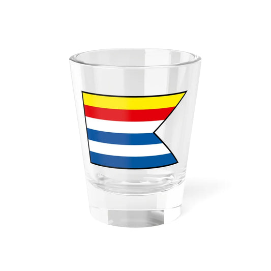 Partizanske Partizanske Flag (Slovakia) Shot Glass 1.5oz 1.5oz - Go Mug Yourself