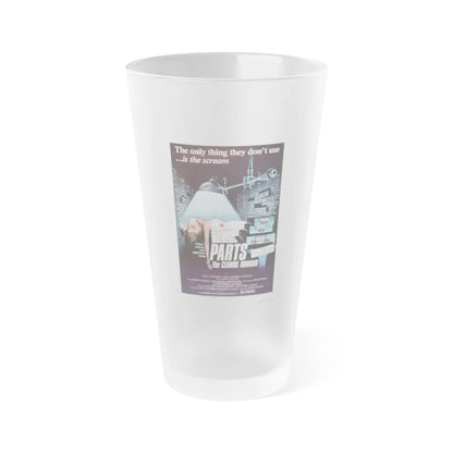 PARTS THE CLONUS HORROR 1979 Movie Poster - Frosted Pint Glass 16oz-16oz-Frosted-Go Mug Yourself