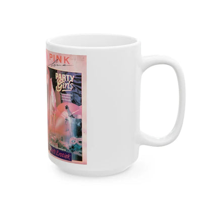 PARTY GIRLS (VHS COVER) - White Coffee Mug-Go Mug Yourself