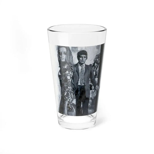 Party Scene, Woman's Own magazine, 1966 (Magazine Illustration) Pint Glass 16oz 16oz - Go Mug Yourself