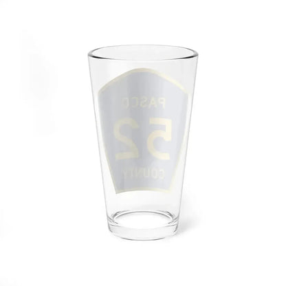 Pasco County 52 (Florida) (Road Sign) Pint Glss 16oz - Go Mug Yourself