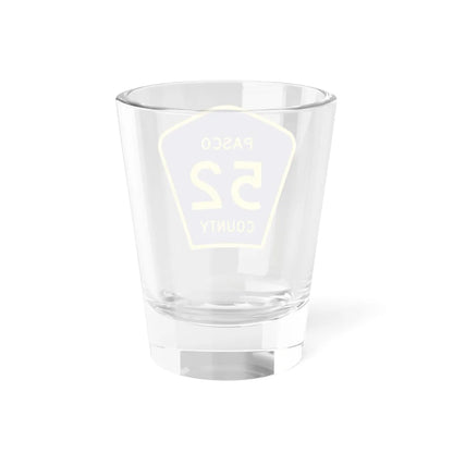 Pasco County 52 (Florida) (Road Sign) Shot Glass 1.5oz - Go Mug Yourself