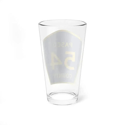 Pasco County 54 (Florida) (Road Sign) Pint Glass 16oz - Go Mug Yourself