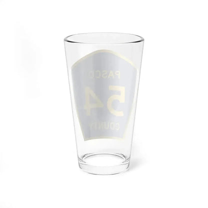 Pasco County 54 (Florida) (Road Sign) Pint Glss 16oz - Go Mug Yourself