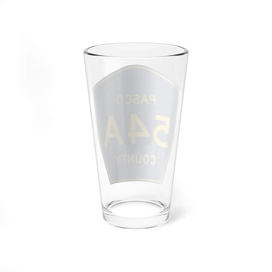 Pasco County 54A (Florida) (Road Sign) Pint Glass 16oz - Go Mug Yourself