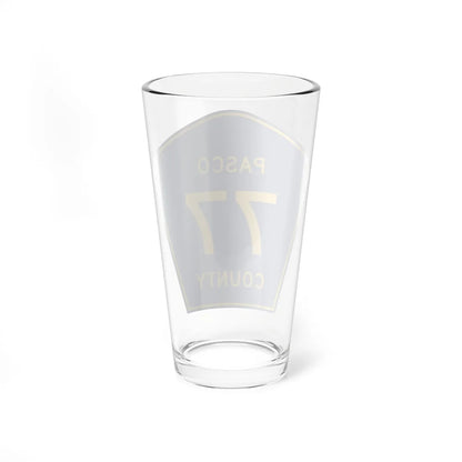 Pasco County 77 (Florida) (Road Sign) Pint Glass 16oz - Go Mug Yourself