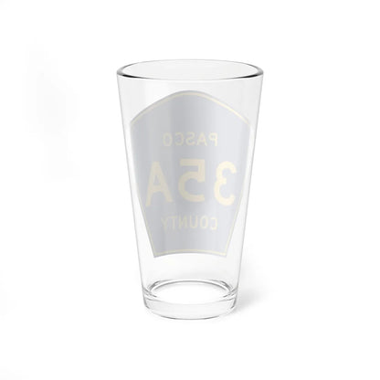 Pasco County Road 35A FL (Florida) (Road Sign) Pint Glass 16oz - Go Mug Yourself