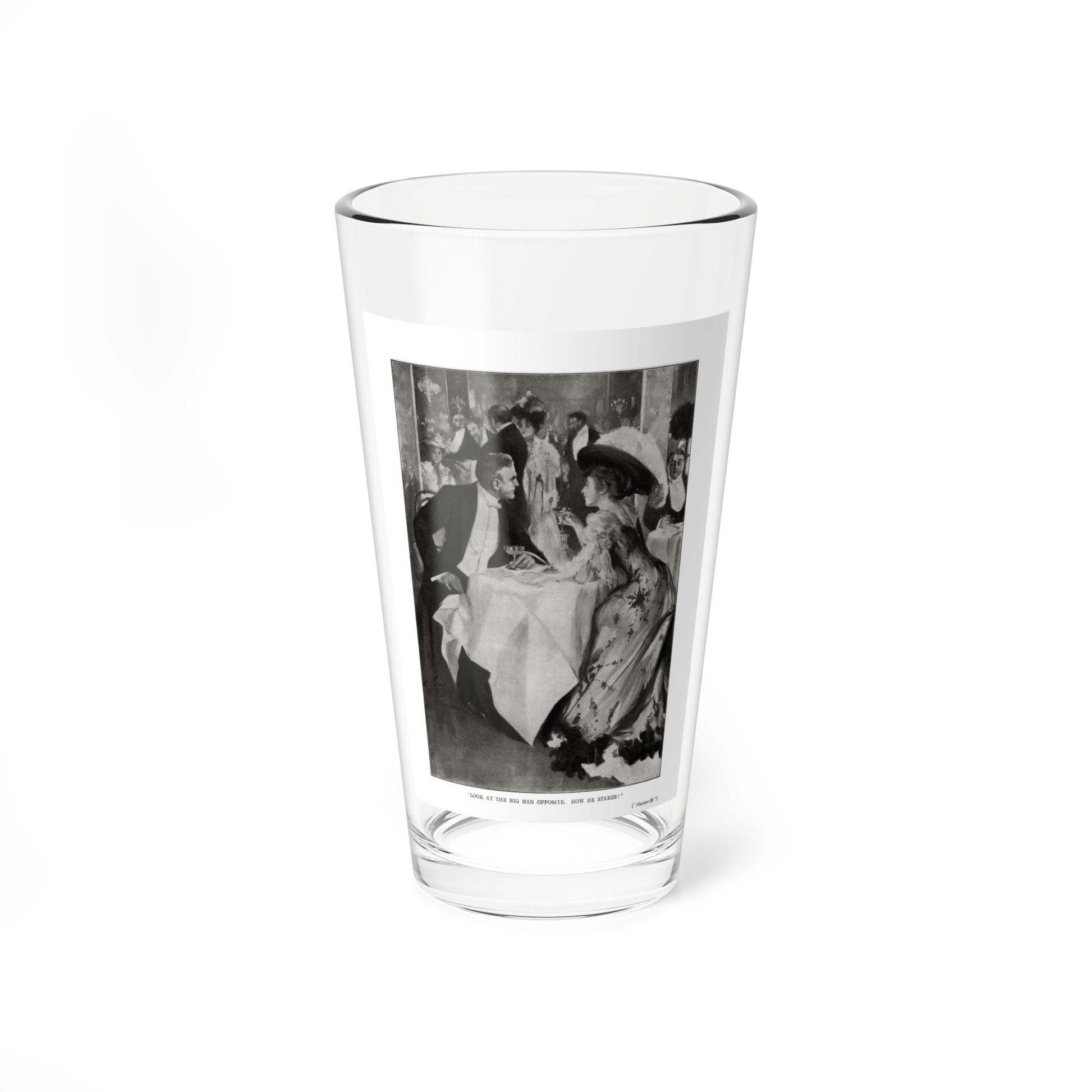 Passers-By, Cosmopolitan, October 1908 (Magazine Illustration) Pint Glass 16oz-16oz-Go Mug Yourself