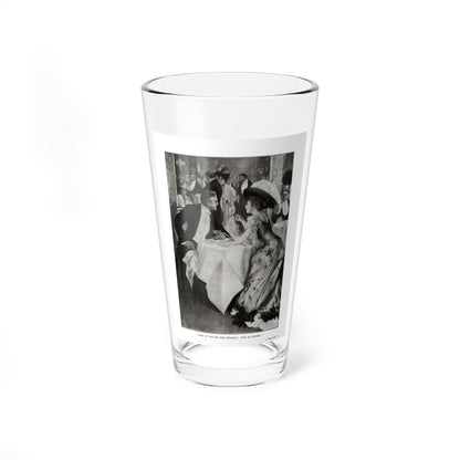 Passers-By, Cosmopolitan, October 1908 (Magazine Illustration) Pint Glass 16oz-16oz-Go Mug Yourself