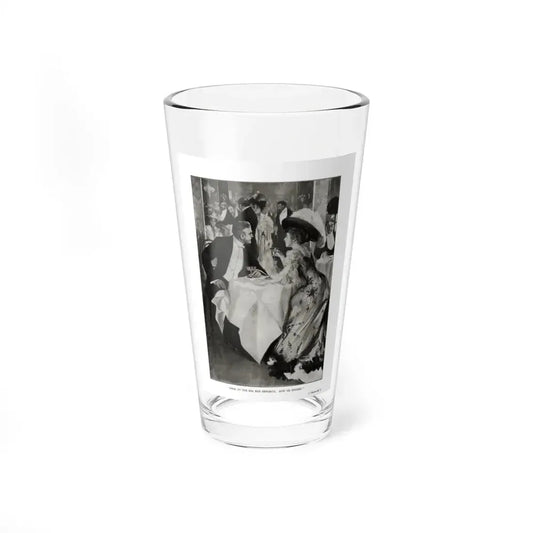 Passers-By, Cosmopolitan, October 1908 (Magazine Illustration) Pint Glass 16oz 16oz - Go Mug Yourself