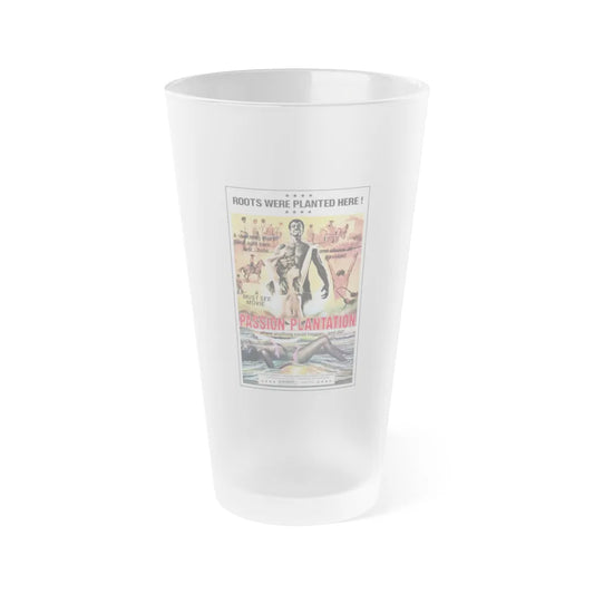 PASSION PLANTATION 1976 Movie Poster - Frosted Pint Glass 16oz-16oz-Frosted-Go Mug Yourself