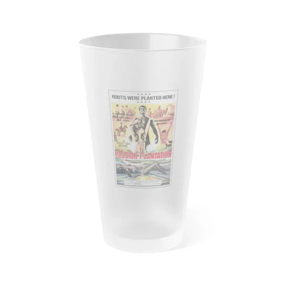 PASSION PLANTATION 1976 Movie Poster - Frosted Pint Glass 16oz 16oz Frosted - Go Mug Yourself