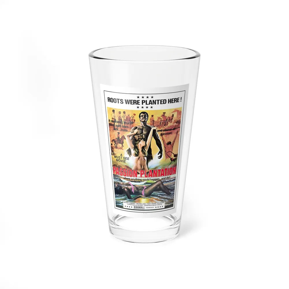 PASSION PLANTATION 1976 Movie Poster - Pint Glass 16oz-16oz-Go Mug Yourself