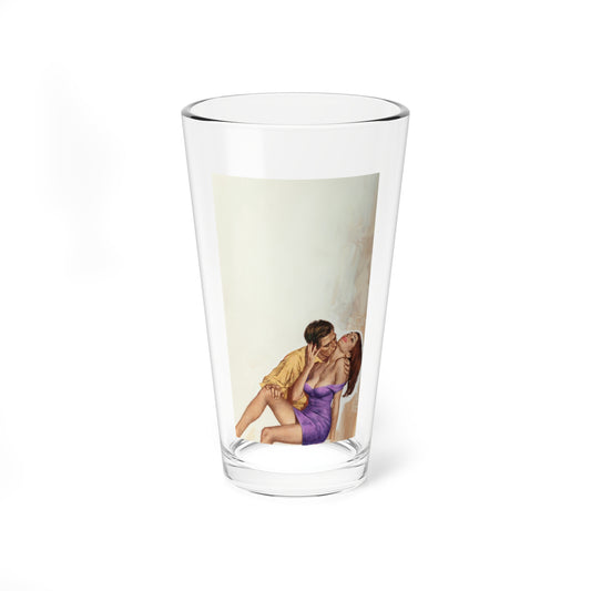 Passionate Kiss - Pint Glass 16oz-16oz-Go Mug Yourself