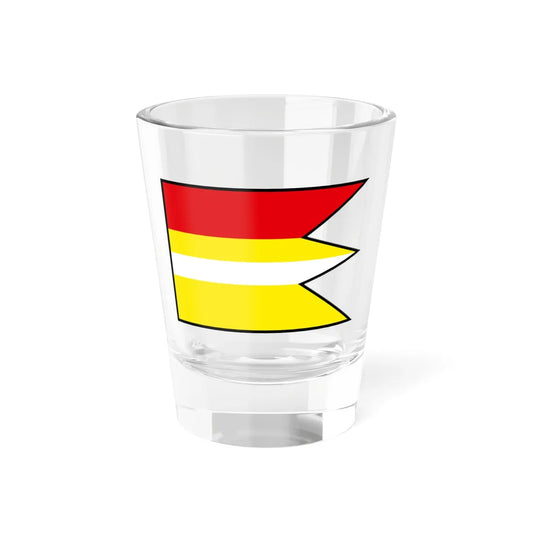 Pastina Zavada Zilina Flag (Slovakia) Shot Glass 1.5oz 1.5oz - Go Mug Yourself