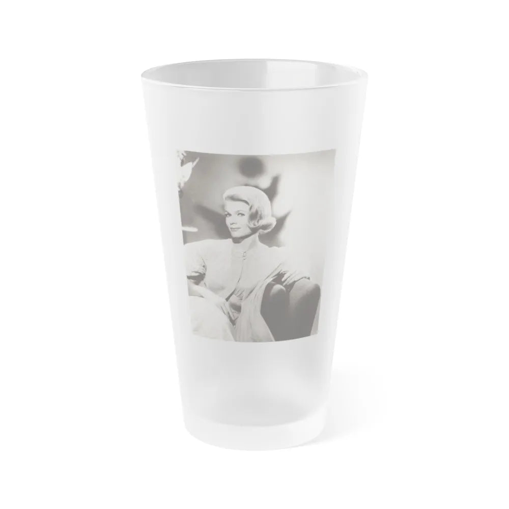 Pat Priest #111 (Vintage Female Icon) Frosted Pint Glass 16oz-16oz-Frosted-Go Mug Yourself