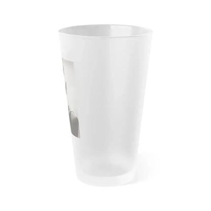 Pat Priest #111 (Vintage Female Icon) Frosted Pint Glass 16oz - Go Mug Yourself