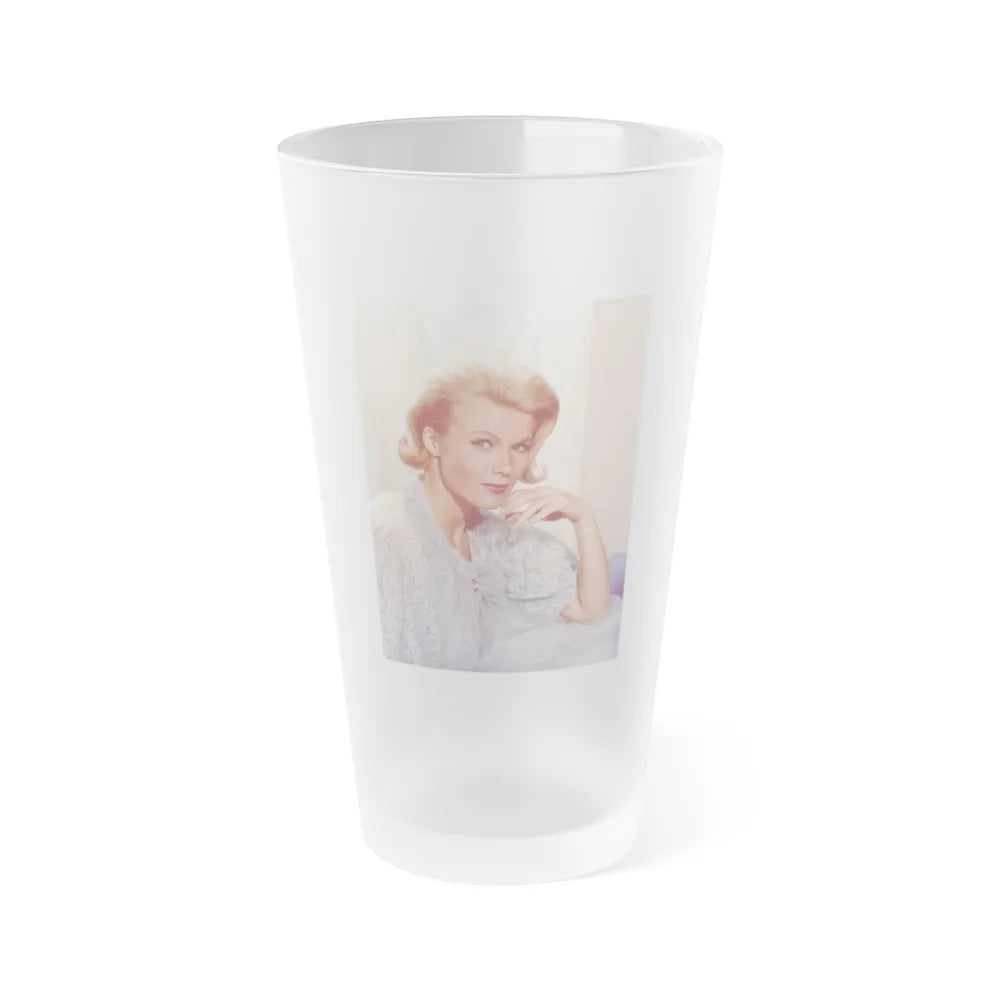 Pat Priest #20 (Vintage Female Icon) Frosted Pint Glass 16oz-16oz-Frosted-Go Mug Yourself