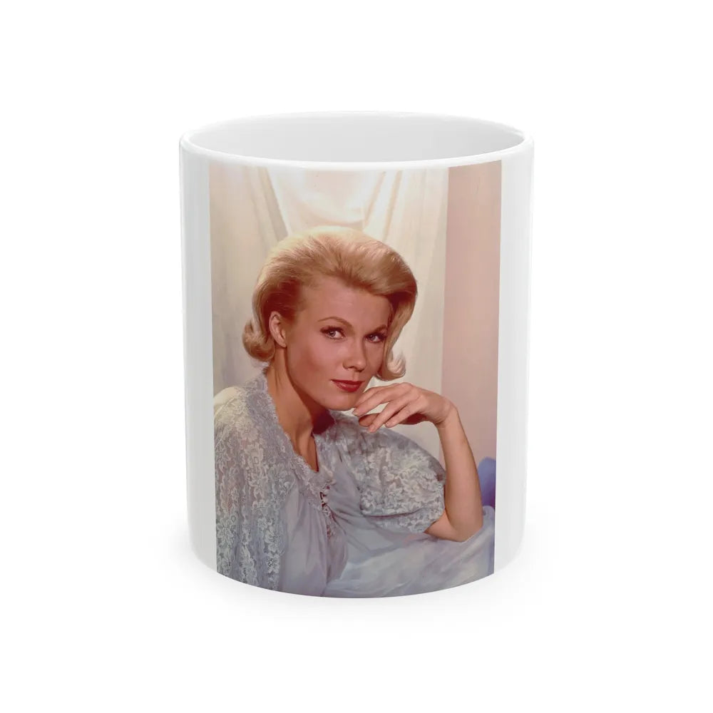 Pat Priest #20 (Vintage Female Icon) White Coffee Mug-11oz-Go Mug Yourself