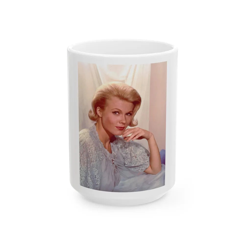 Pat Priest #20 (Vintage Female Icon) White Coffee Mug-15oz-Go Mug Yourself