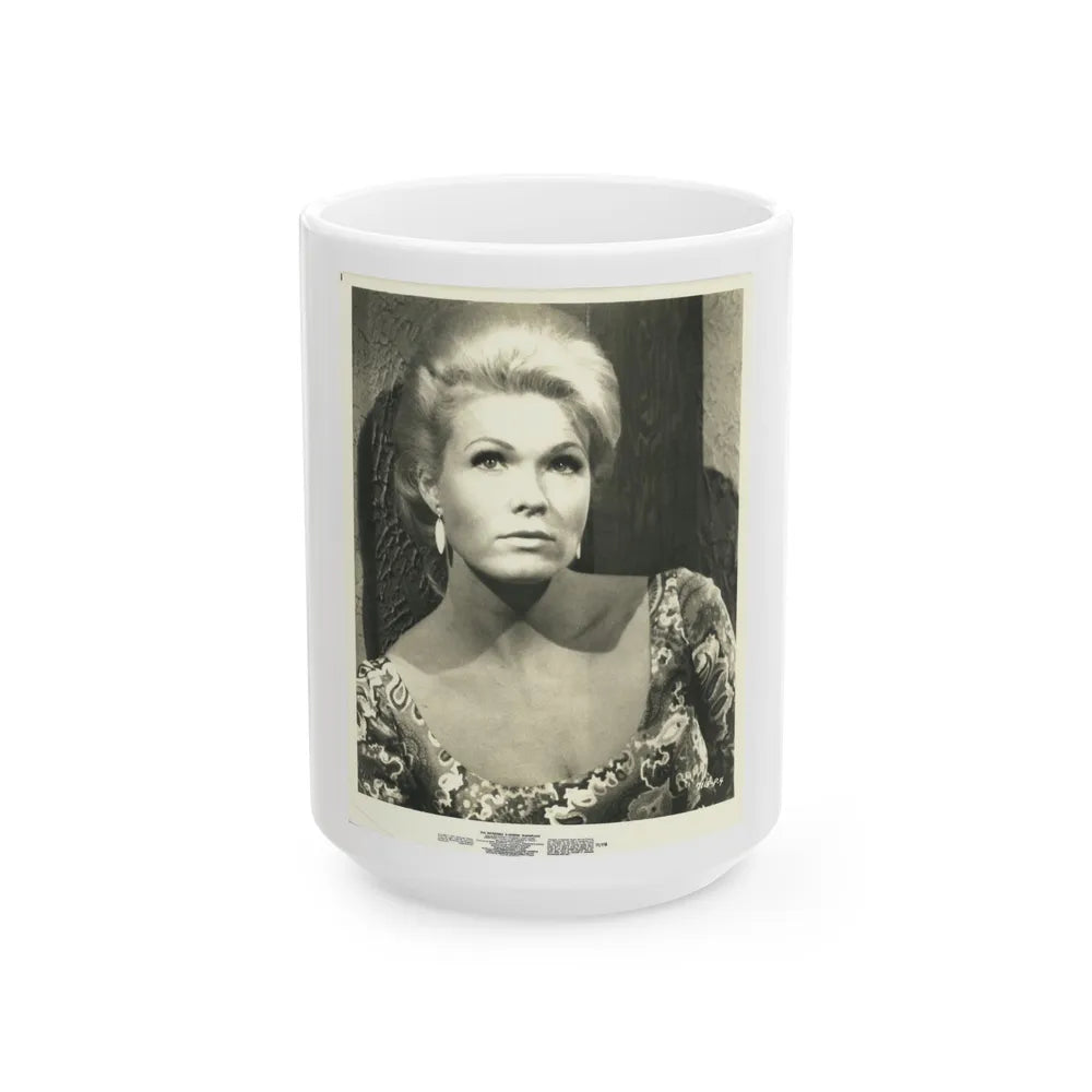 Pat Priest #21 (Vintage Female Icon) White Coffee Mug-15oz-Go Mug Yourself