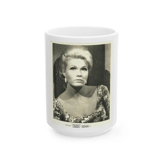 Pat Priest #21 (Vintage Female Icon) White Coffee Mug-15oz-Go Mug Yourself