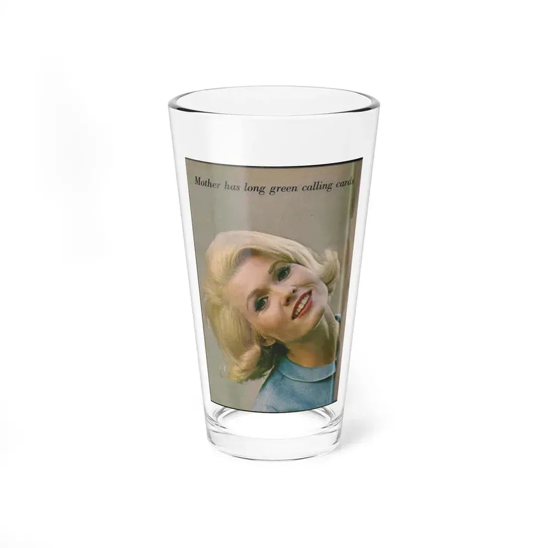 Pat Priest #221 (Vintage Female Icon) Pint Glass 16oz 16oz - Go Mug Yourself