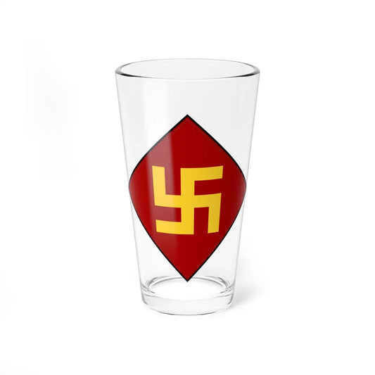 Patch of the 45th Infantry Division 19241939 (U.S. Army) Pint Glass 16oz-16oz-Go Mug Yourself