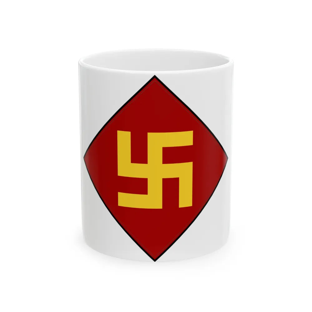 Patch of the 45th Infantry Division 19241939 (U.S. Army) White Coffee Mug-11oz-Go Mug Yourself