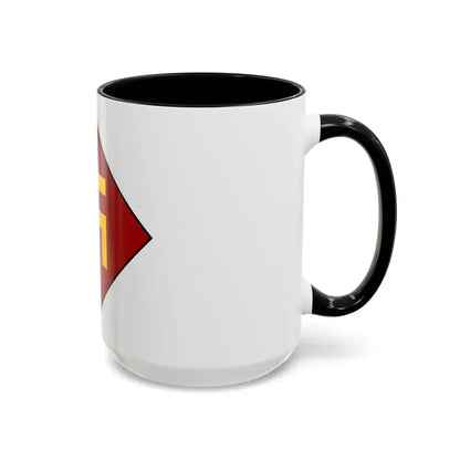 Patch of the 45th Infantry Division 19241939 (U.S. Army) Accent Coffee Mug - Go Mug Yourself